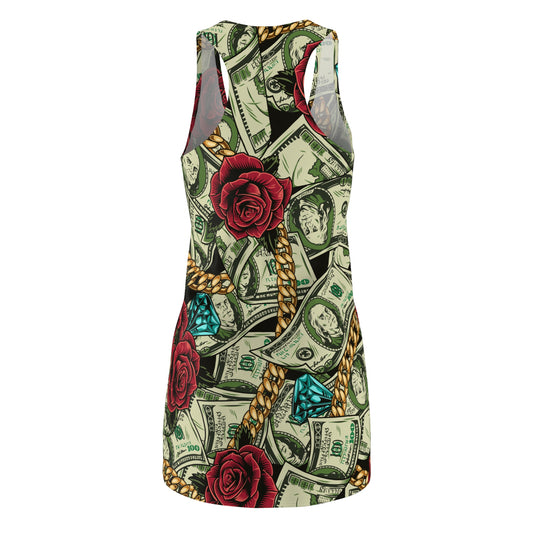 Women's Cut & Sew Racerback Dress (AOP)