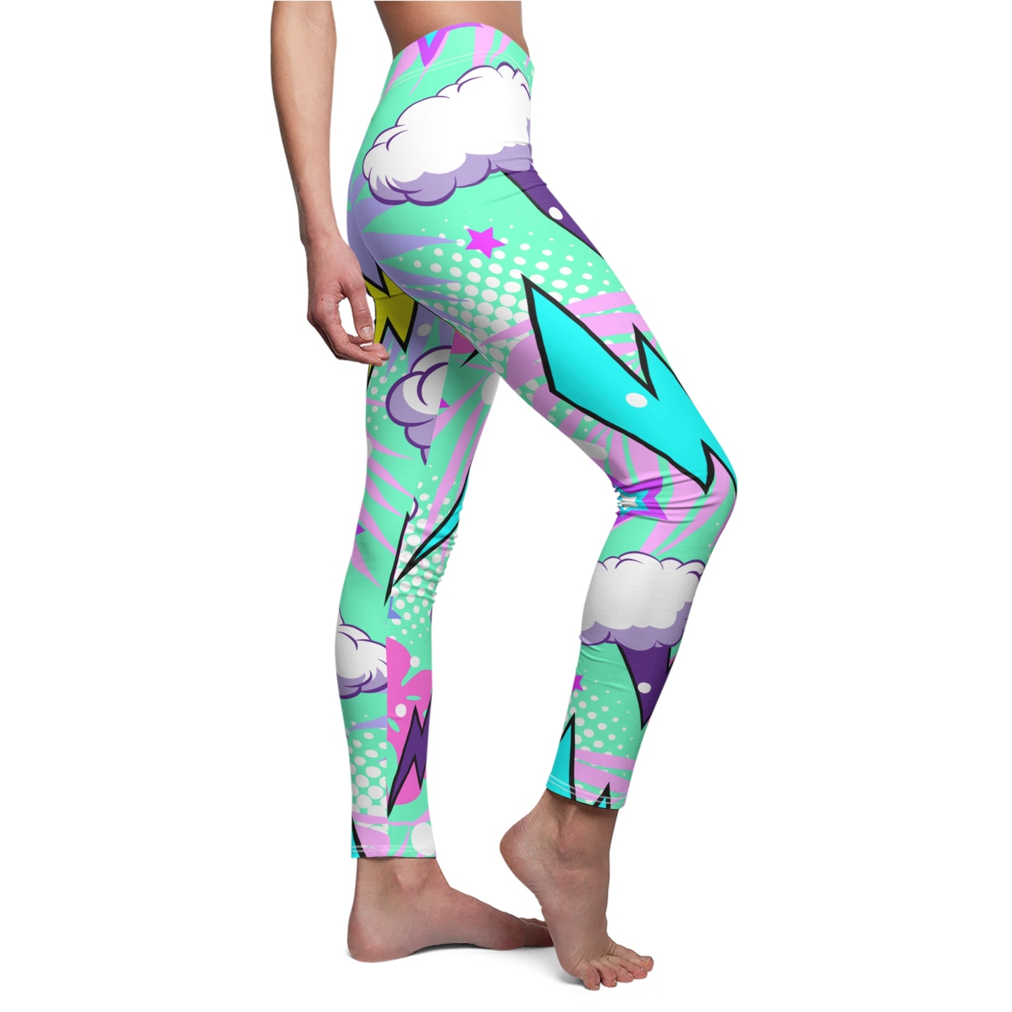 Comic Thunderstorm Women's Leggings