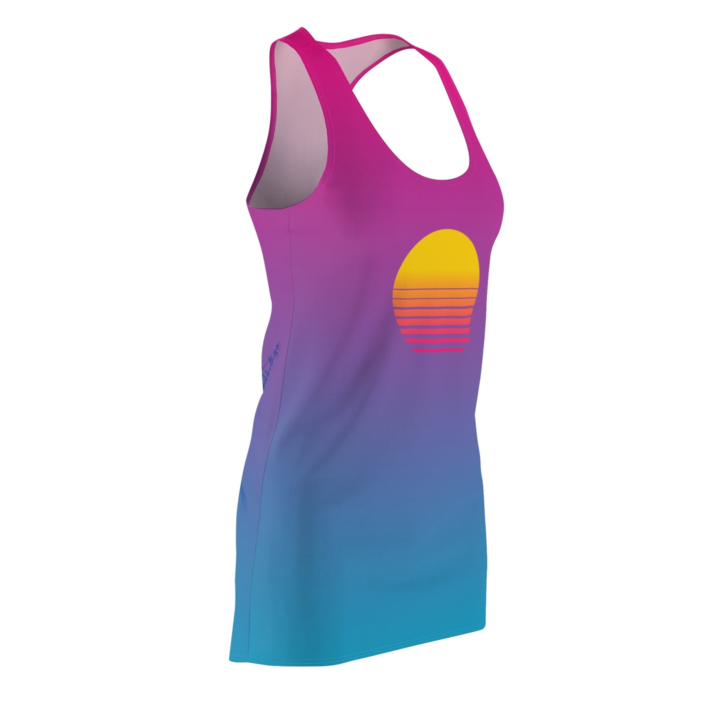 Sunset On The Beach Women's Racerback Dress
