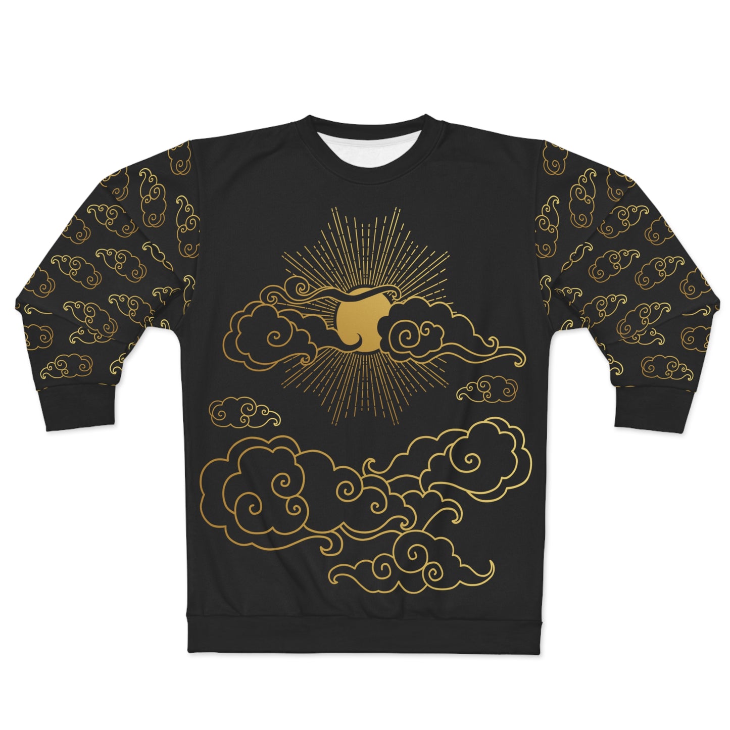 Oriental Sun And Moon Unisex Sweatshirt