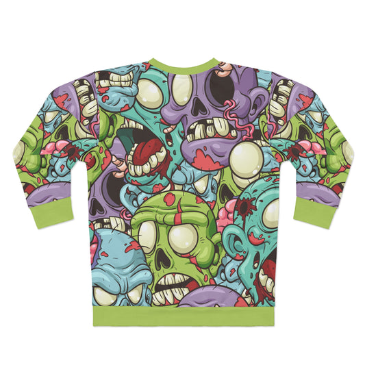 Zombie Heads Unisex Sweatshirt