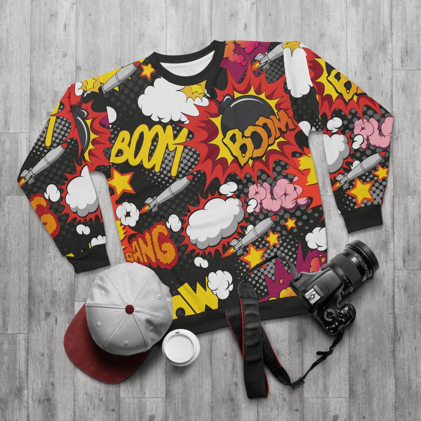Comic Bomb Unisex Sweatshirt