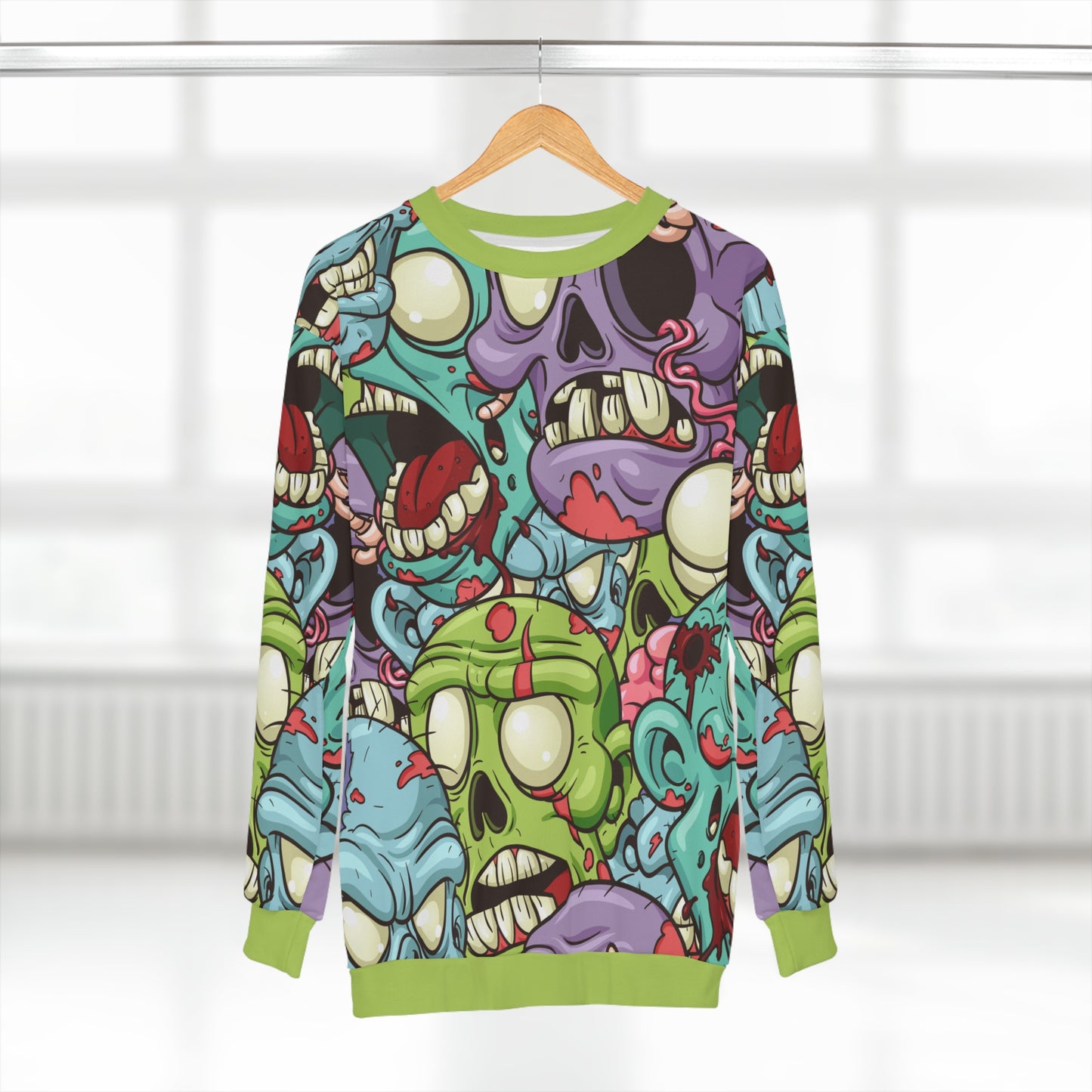 Zombie Heads Unisex Sweatshirt