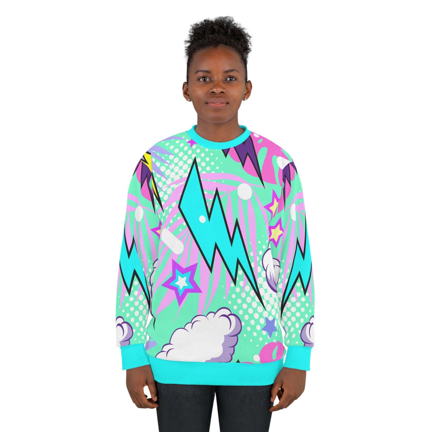 Comic Thunderstorm Unisex Sweatshirt