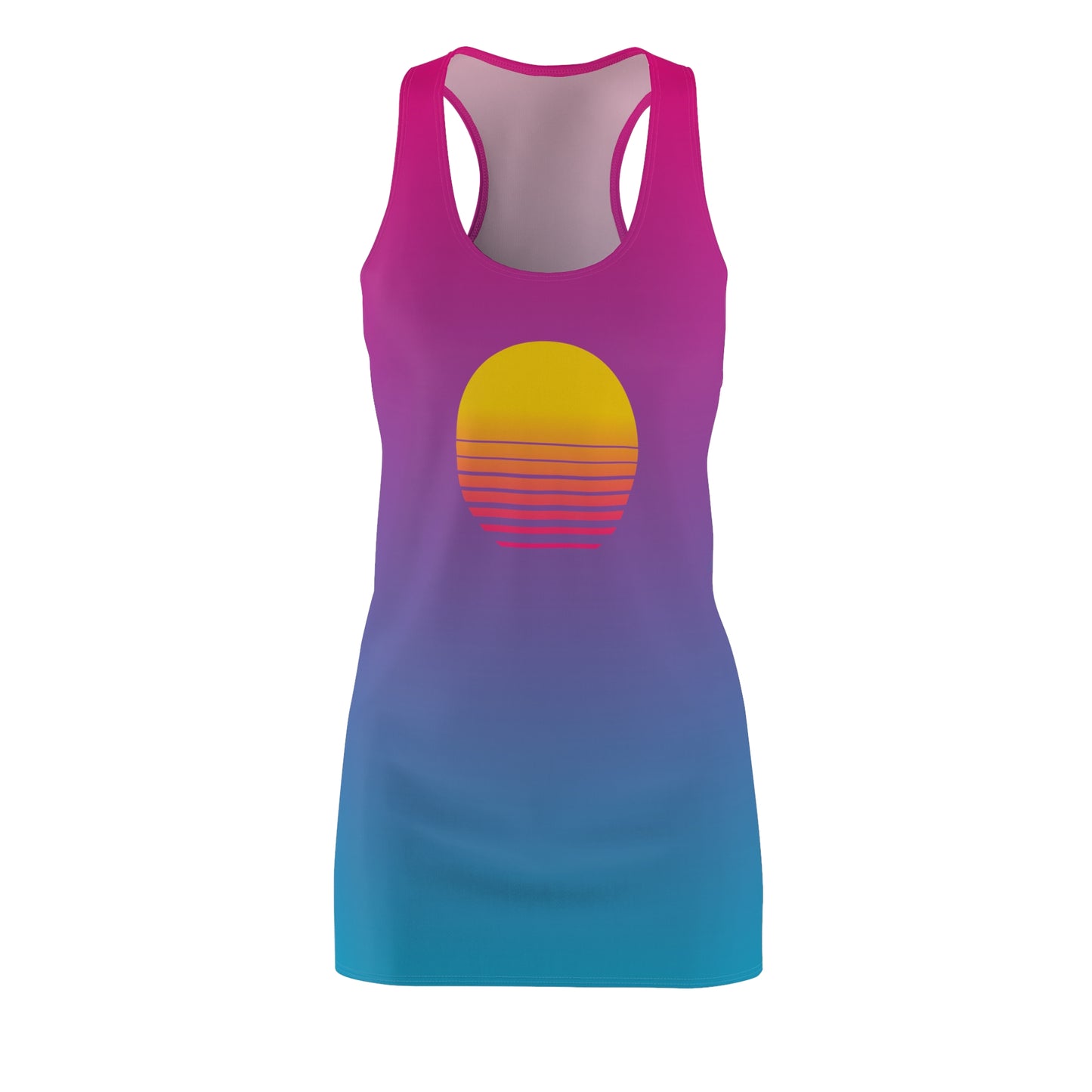 Sunset On The Beach Women's Racerback Dress