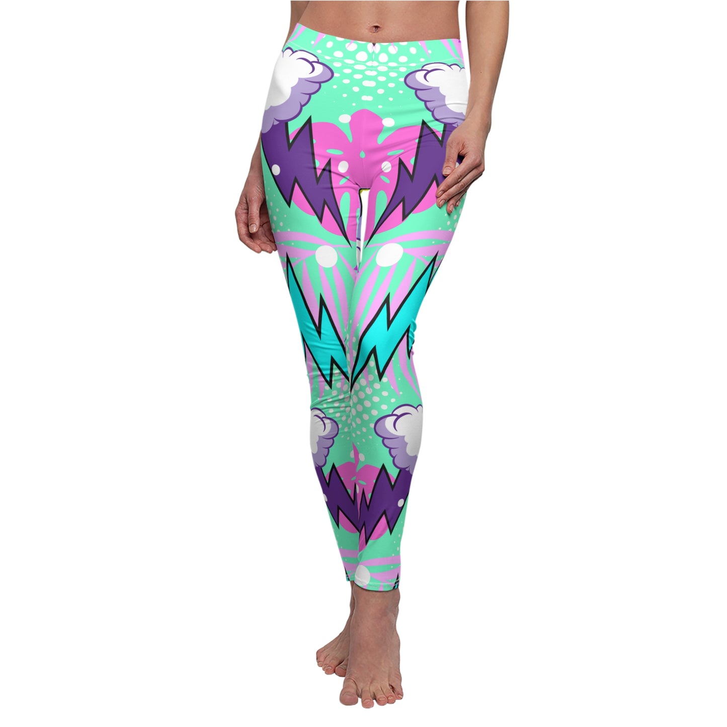 Comic Thunderstorm Women's Leggings