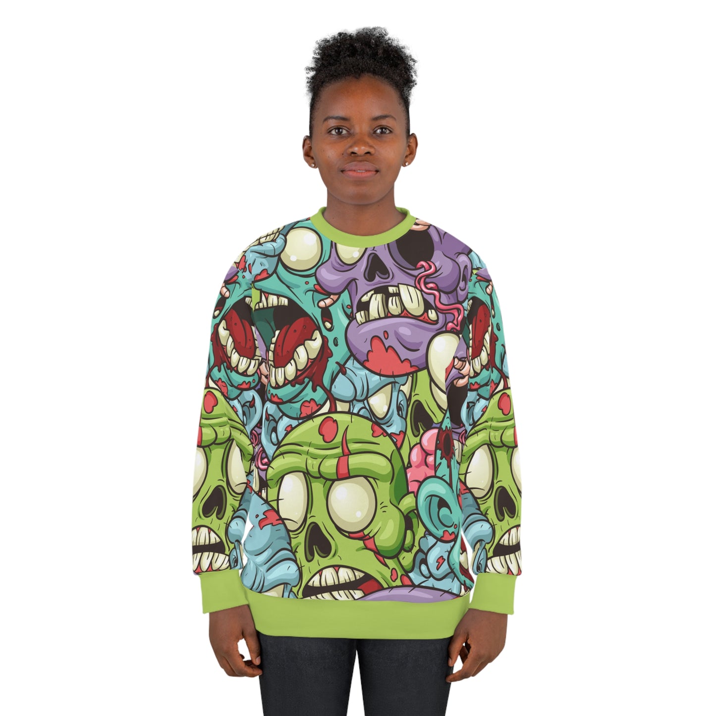 Zombie Heads Unisex Sweatshirt