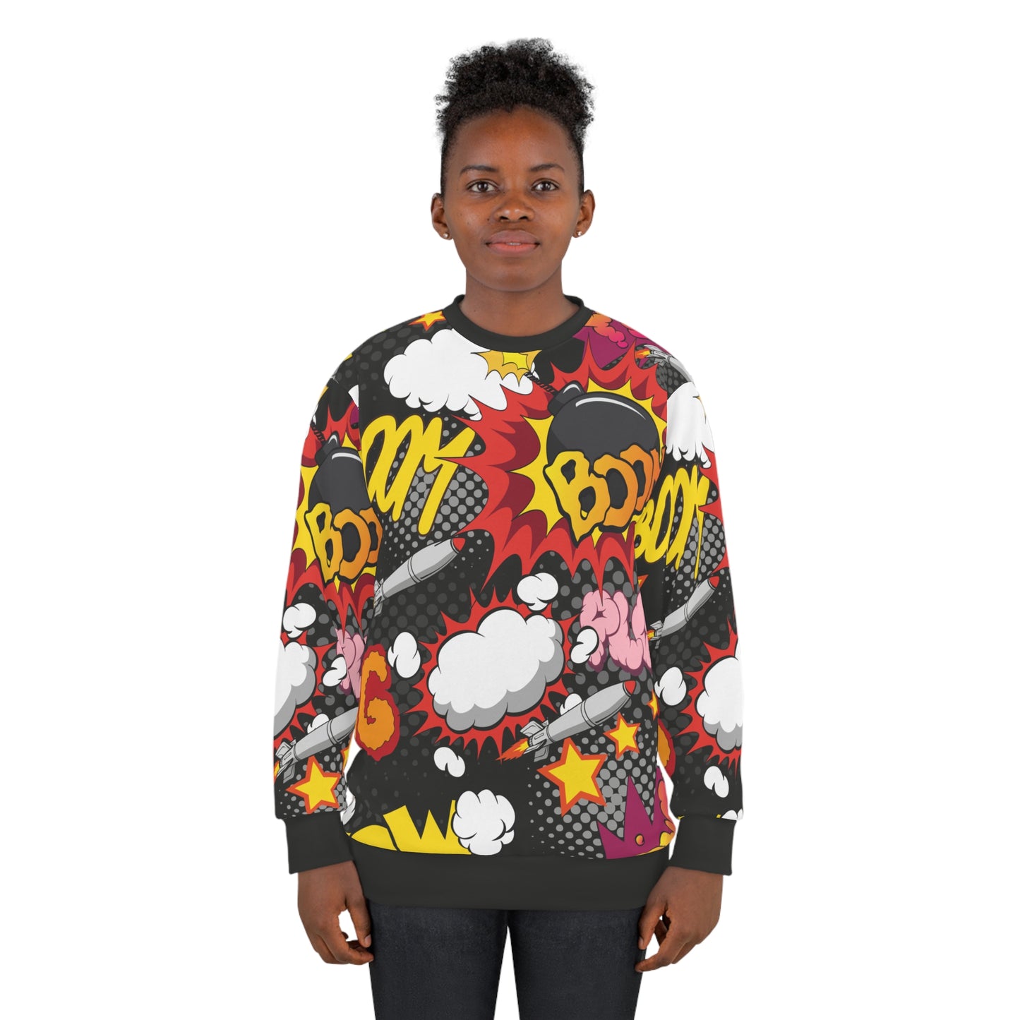 Comic Bomb Unisex Sweatshirt