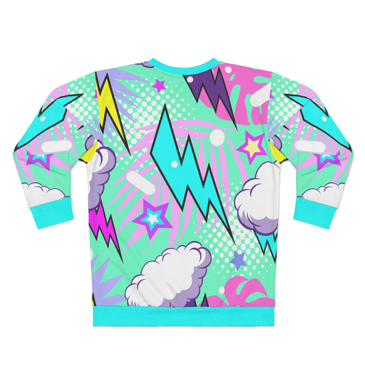 Comic Thunderstorm Unisex Sweatshirt