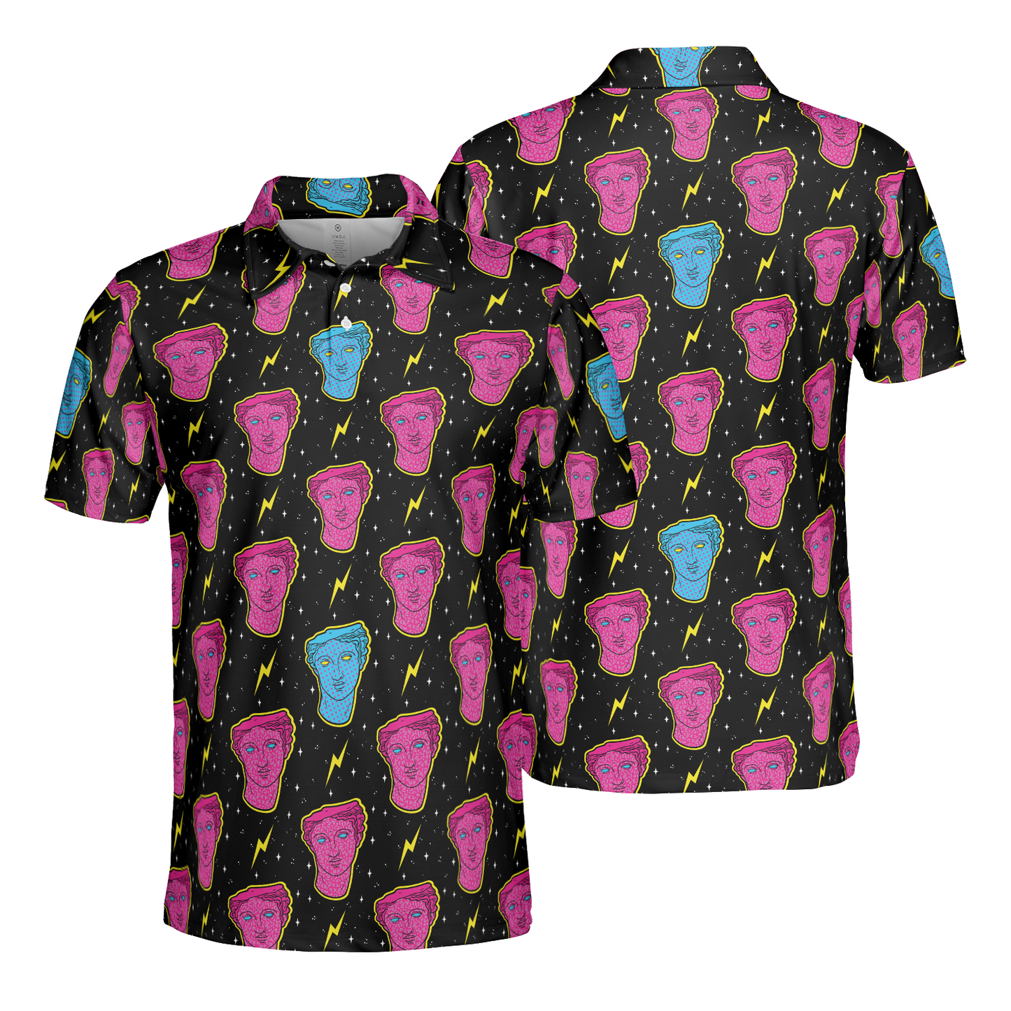 Ancient Greek Trippy Polo Shirt