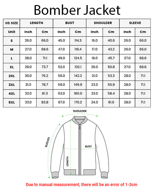 White & Black Calavera Bomber Jacket