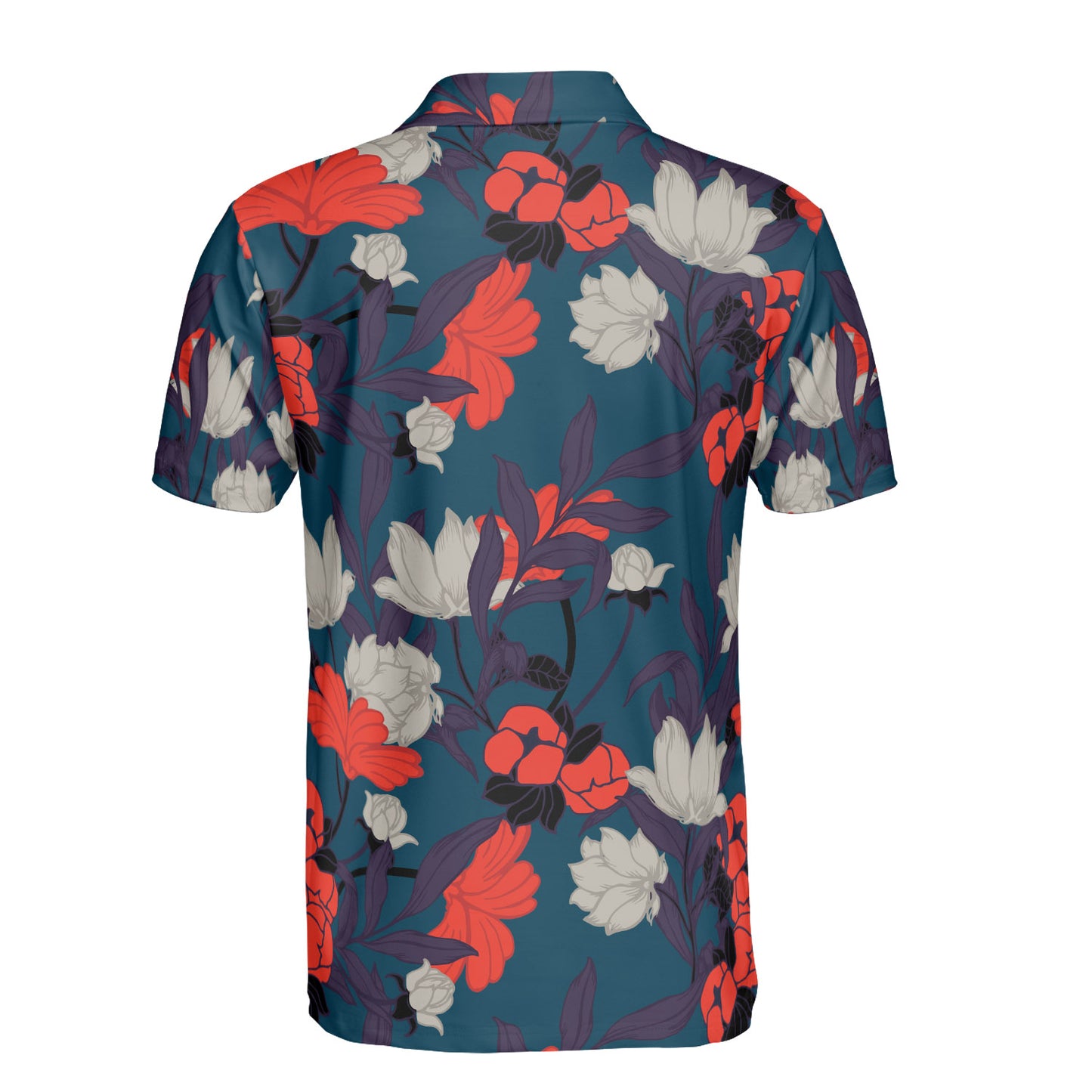 Budding Flowers Polo Shirt