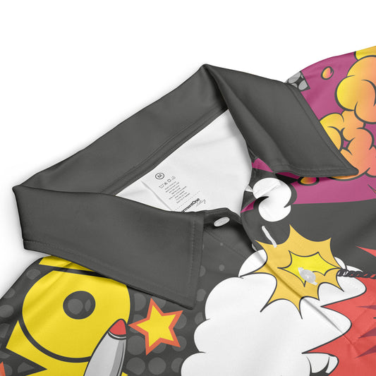 Comic Bomb Premium Polo Shirt