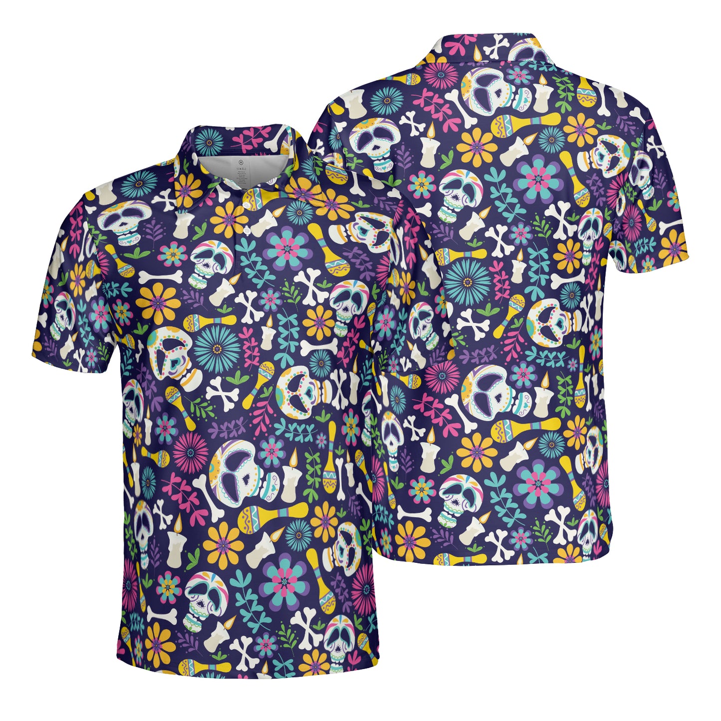 Day Of The Dead Festival Polo Shirt
