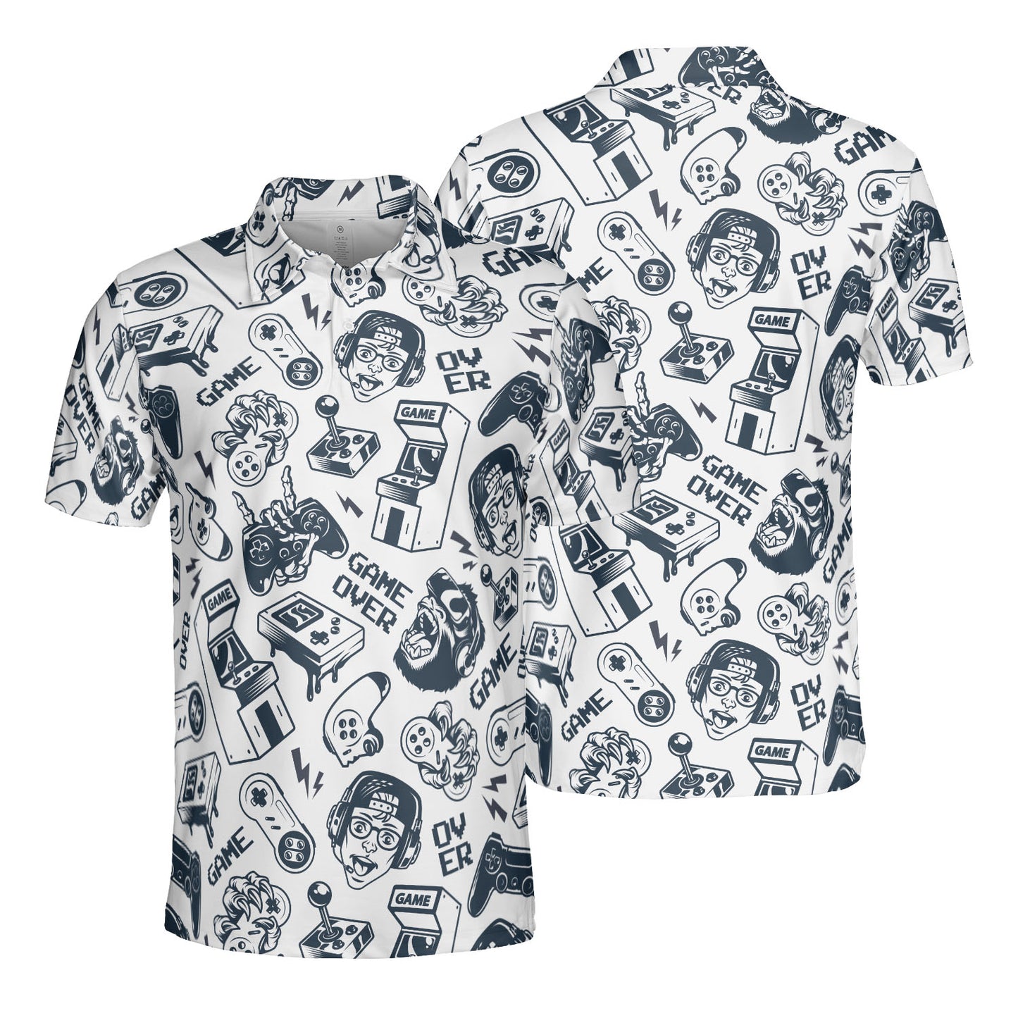 Game Over V2 Polo Shirt