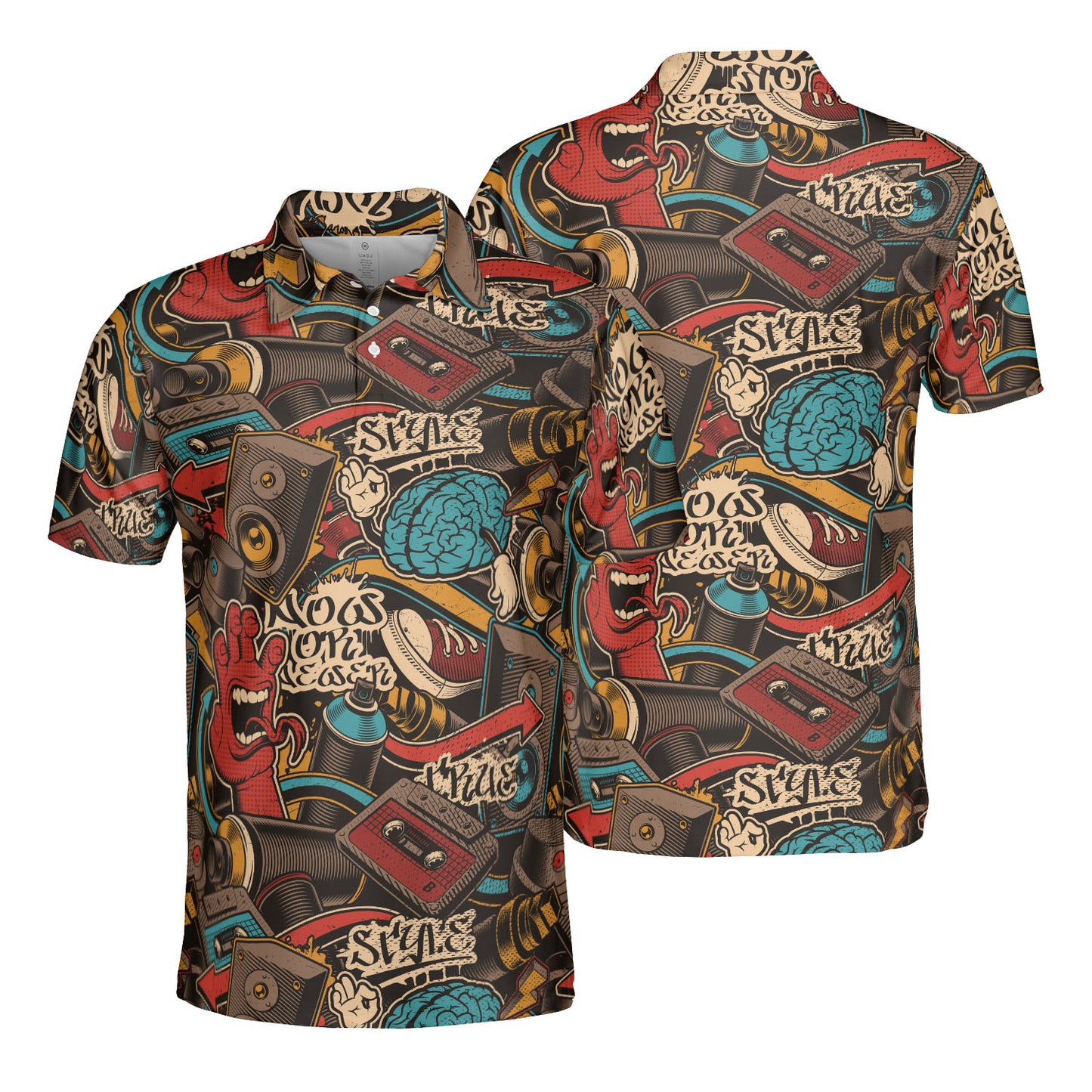 Graffiti Life Polo Shirt