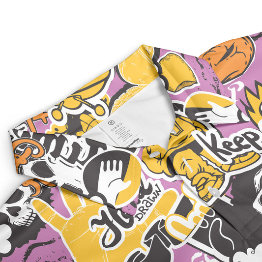 Hand Drawn Polo Shirt