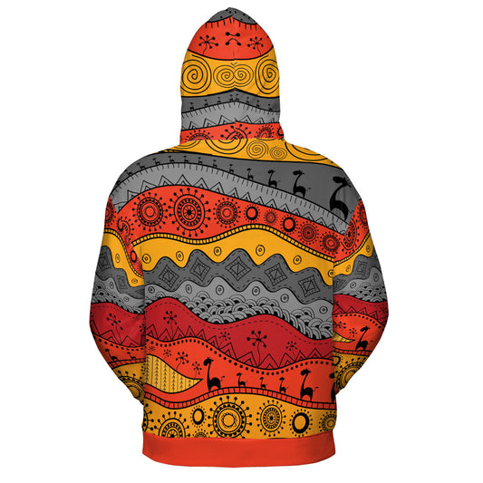 African Layers Premium Unisex Hoodie