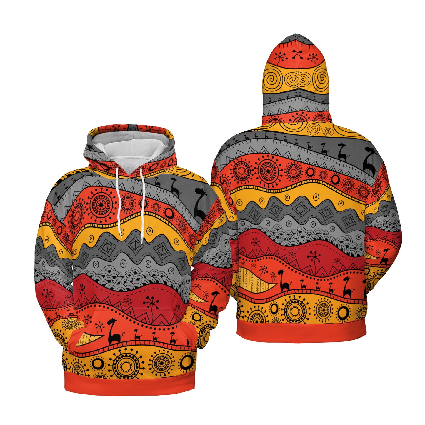 African Layers Premium Unisex Hoodie