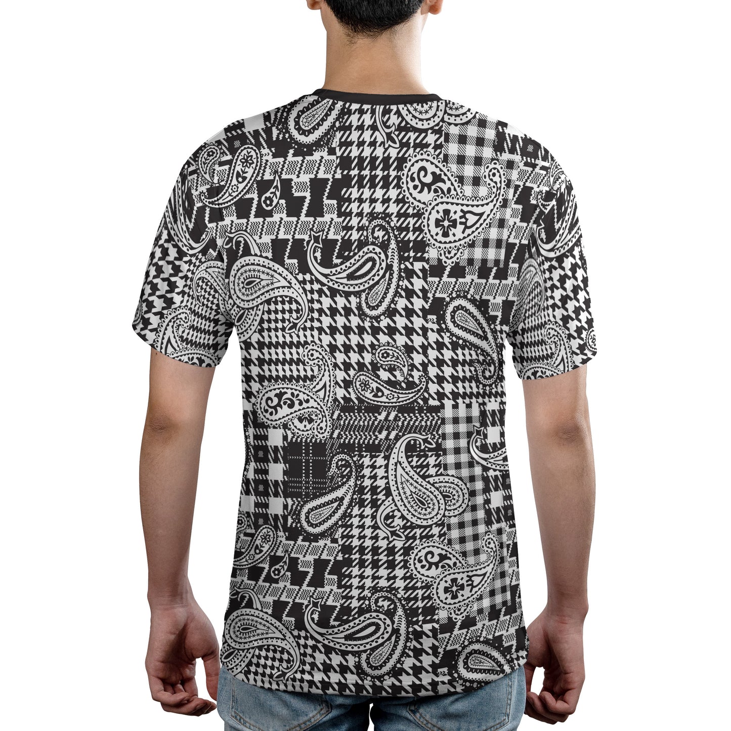 Houndstooth Paisley & Plaid Comfort T-shirt