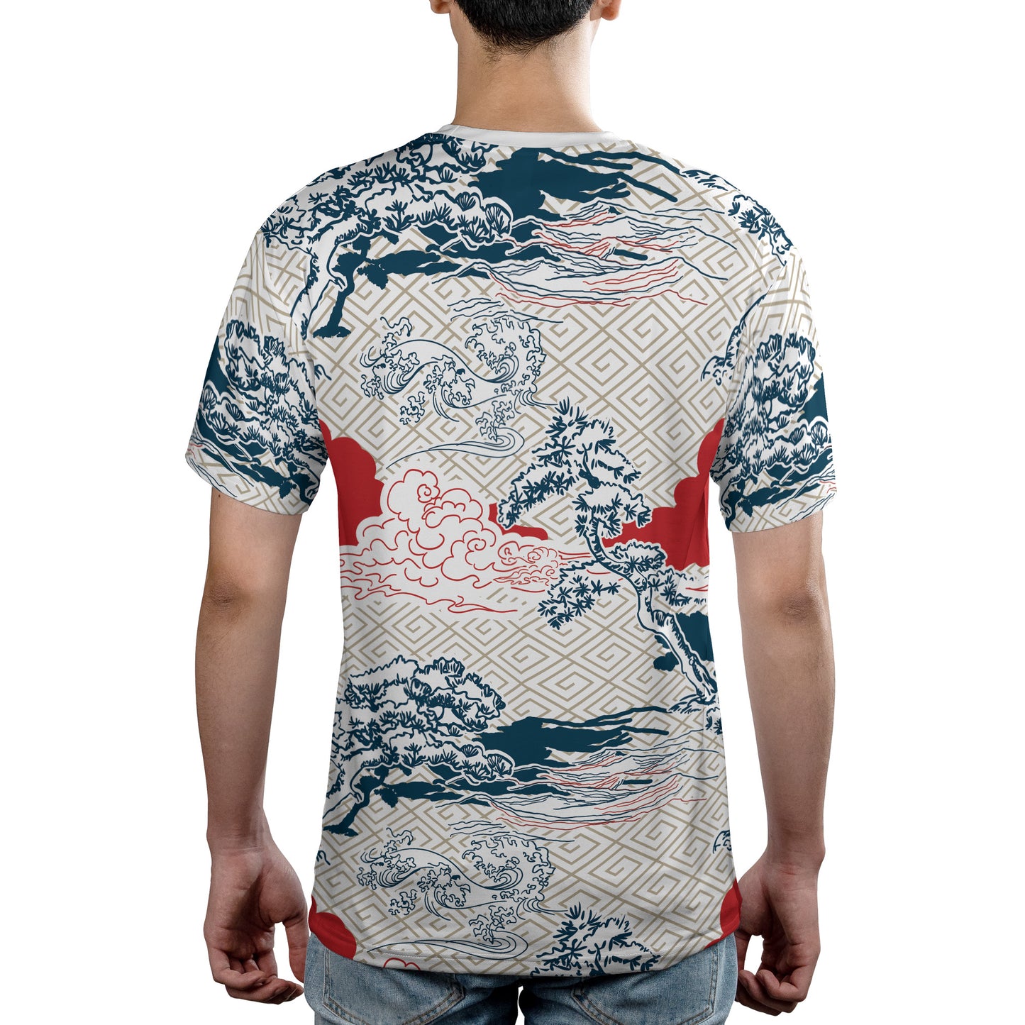 Japanese Trees & Clouds Comfort T-shirt