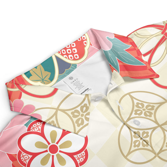 Japanese Kimono Polo Shirt