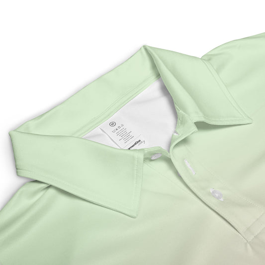 Key Lime & Peach Polo Shirt
