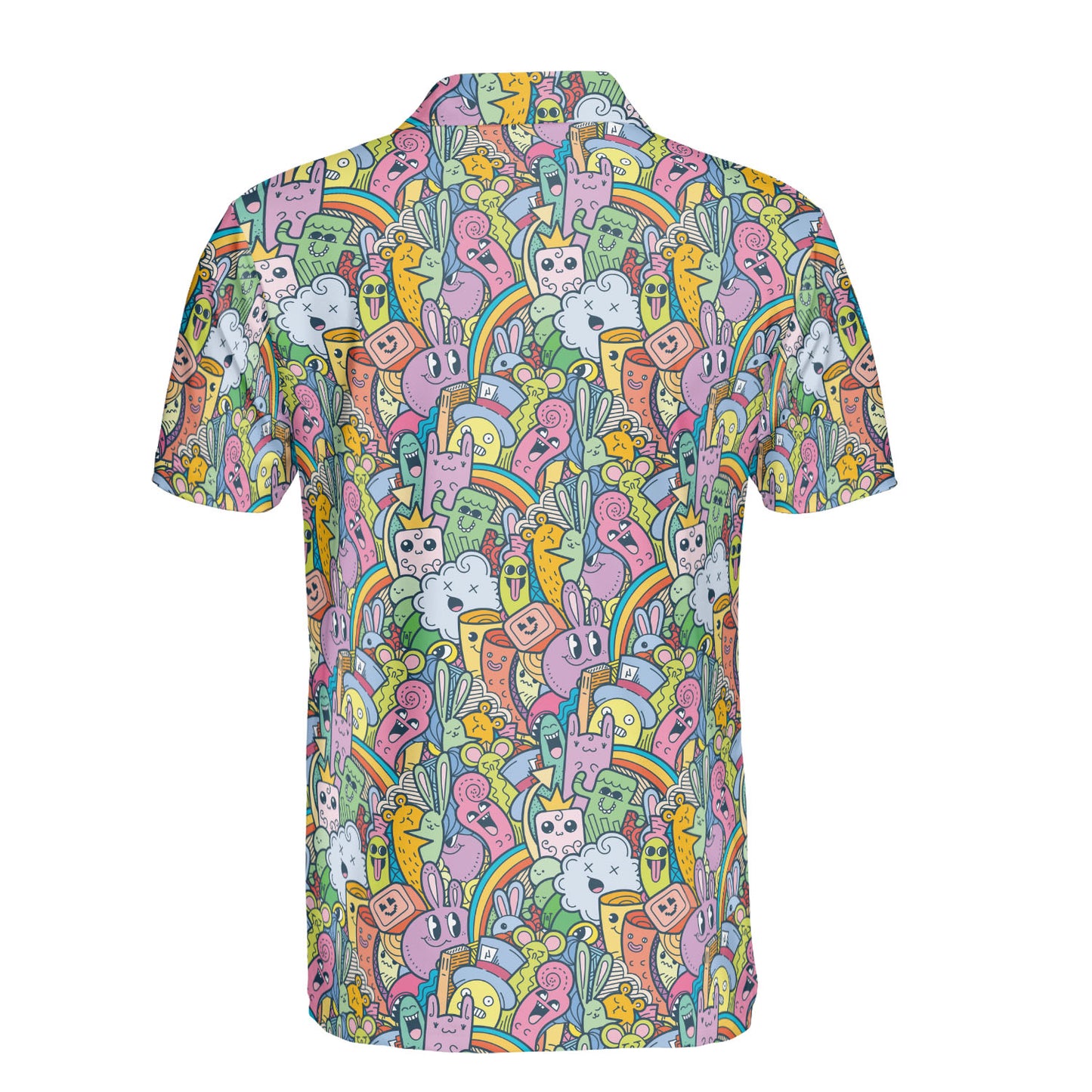 Monsters & Rainbows Polo Shirt