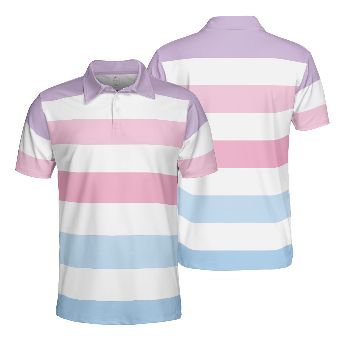 Pastel Dreamland Polo Shirt