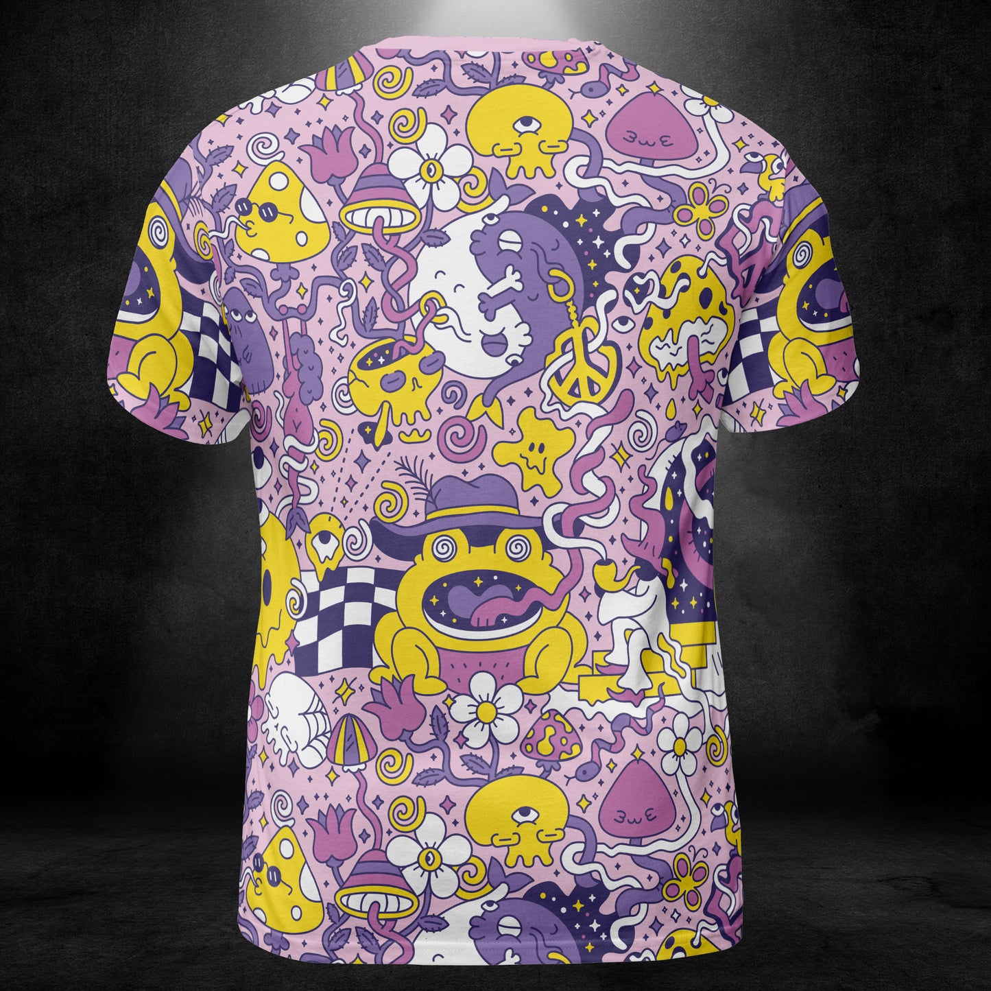 Purple Psychedelic Unisex Comfort T-Shirt