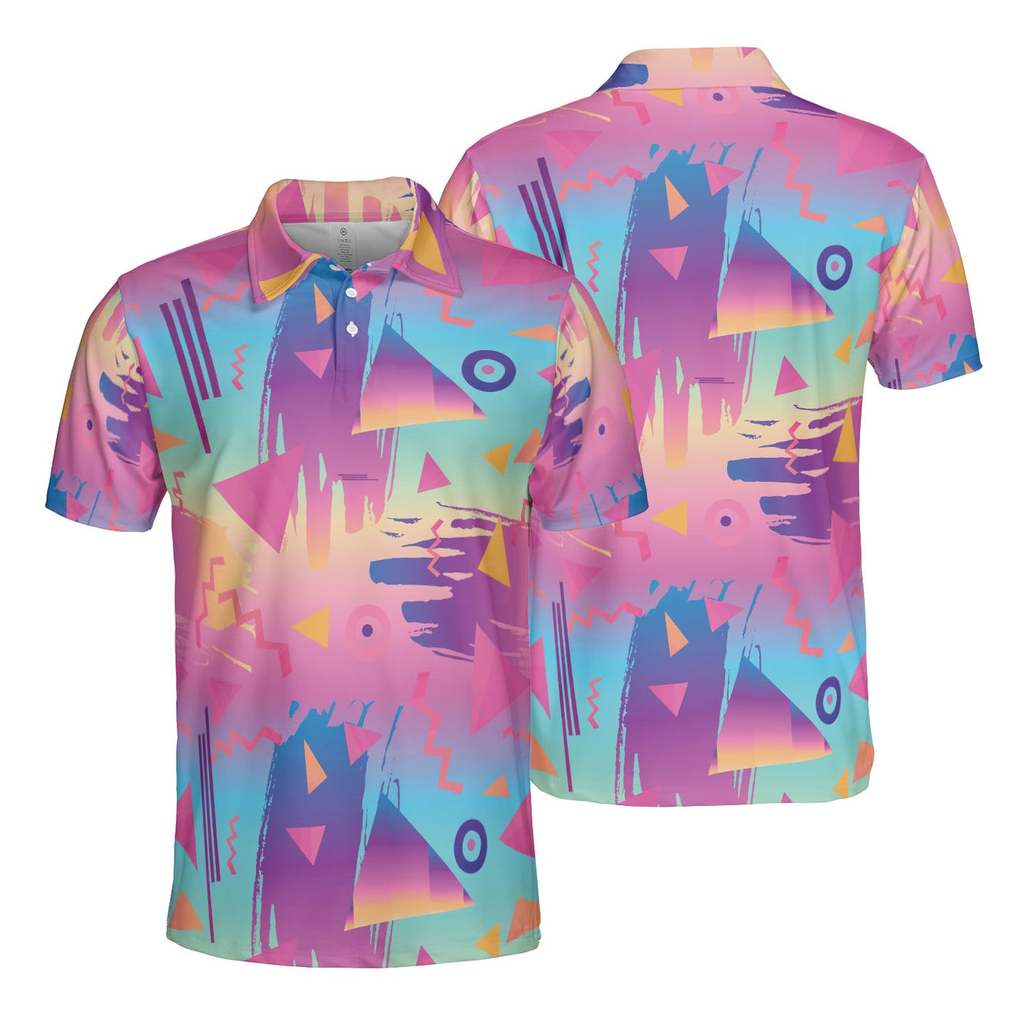 Retro 80's Polo Shirt