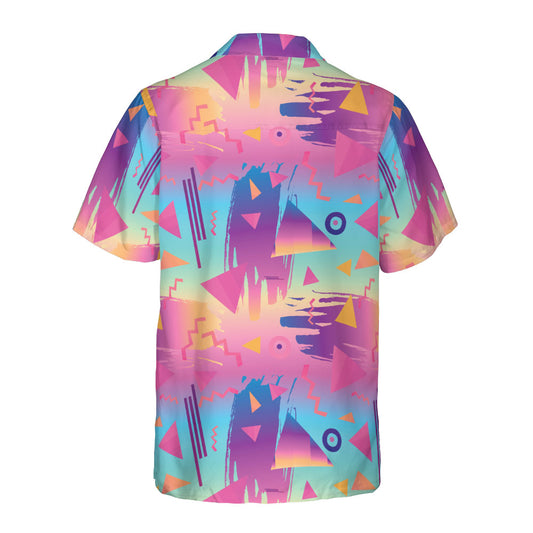 Retro 80's Button Up Shirt