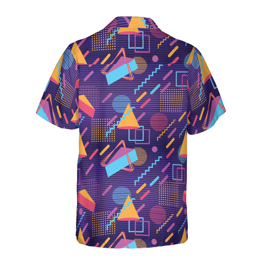 Retro Future Button Up Shirt