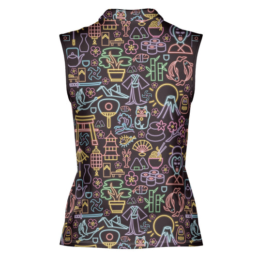 Tokyo Women's Sleeveless Polo Shirt