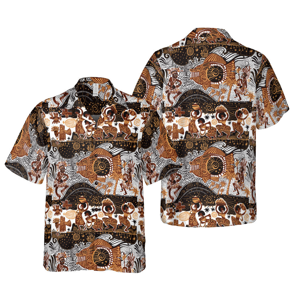 Tribal Button Up Shirt