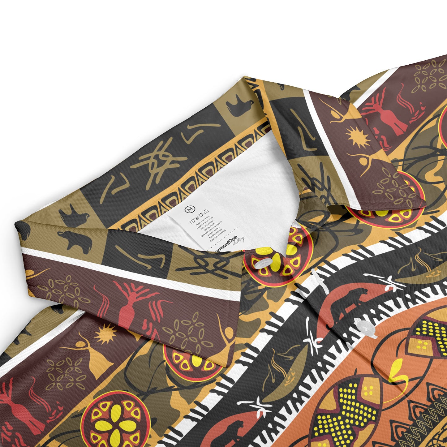 Tribal Story Polo Shirt