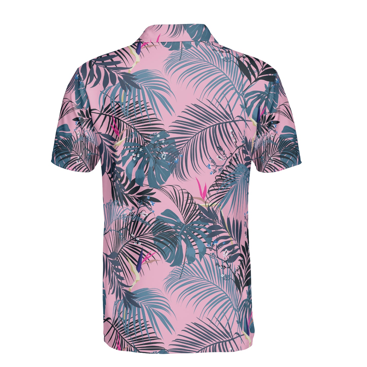 Tropical Forest Leaves Polo Shirt
