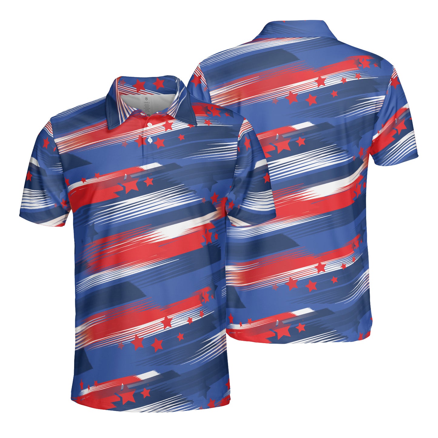 Zipping Stars Polo Shirt