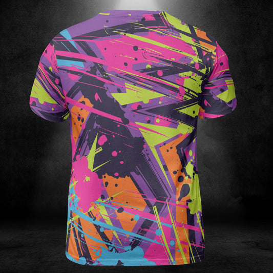 Abstract Zigzag Unisex Comfort T-Shirt