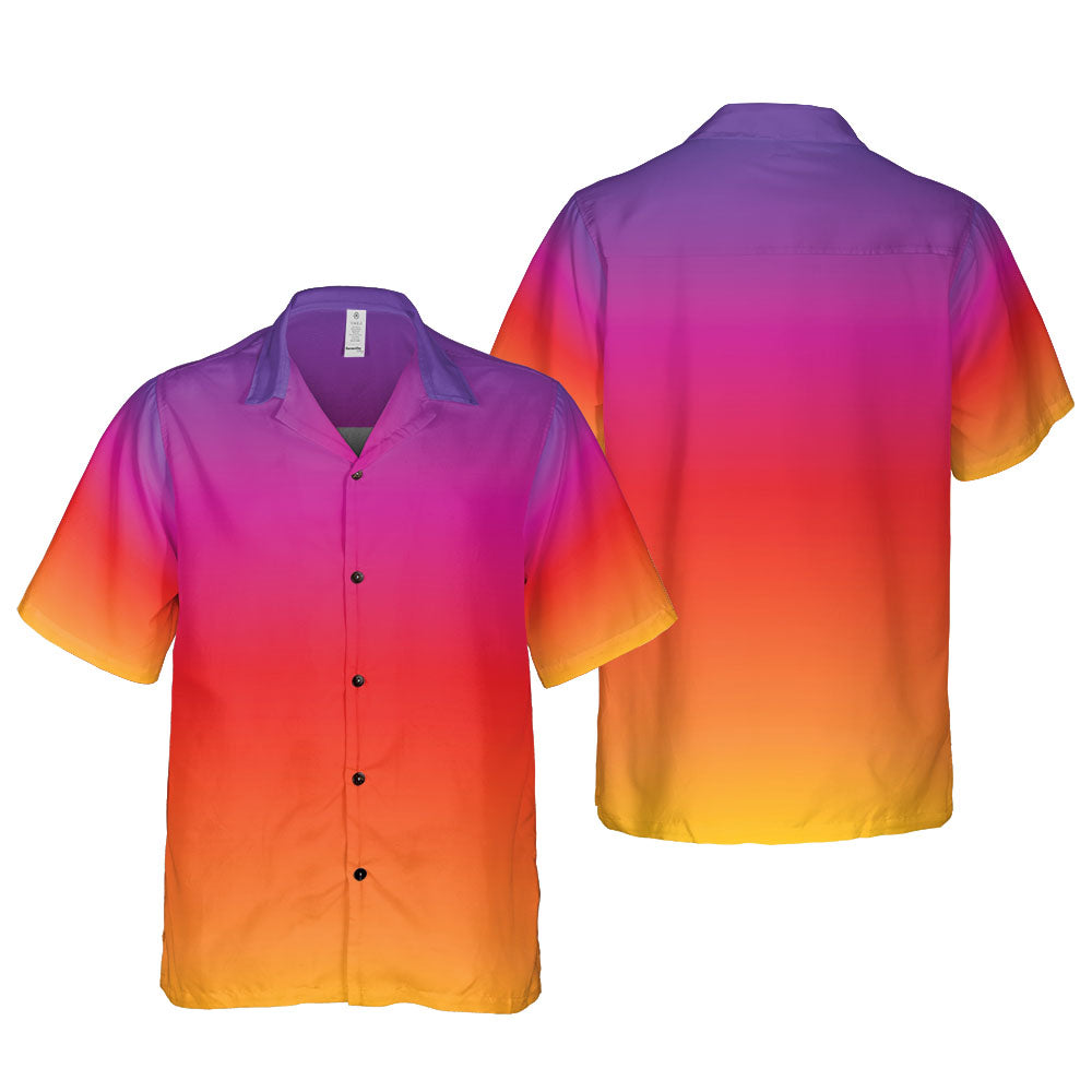 Beach Sunset Button Up Shirt