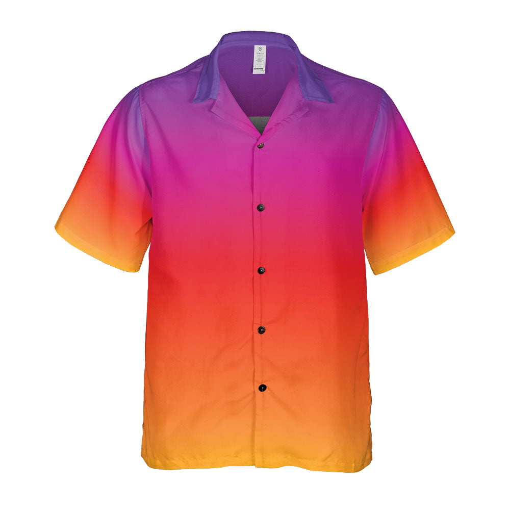 Beach Sunset Button Up Shirt