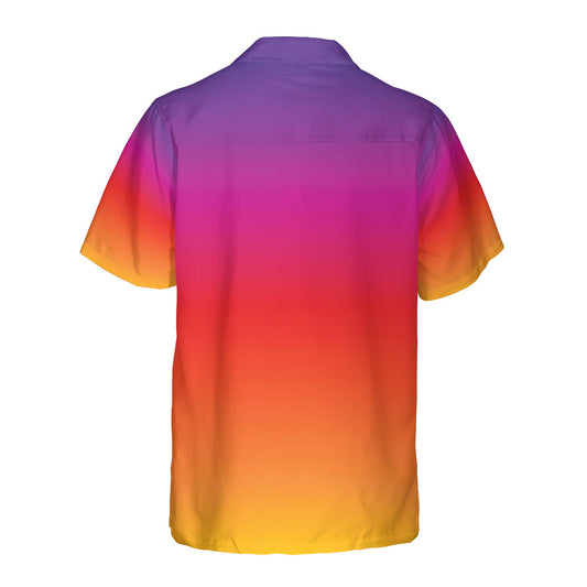 Beach Sunset Button Up Shirt