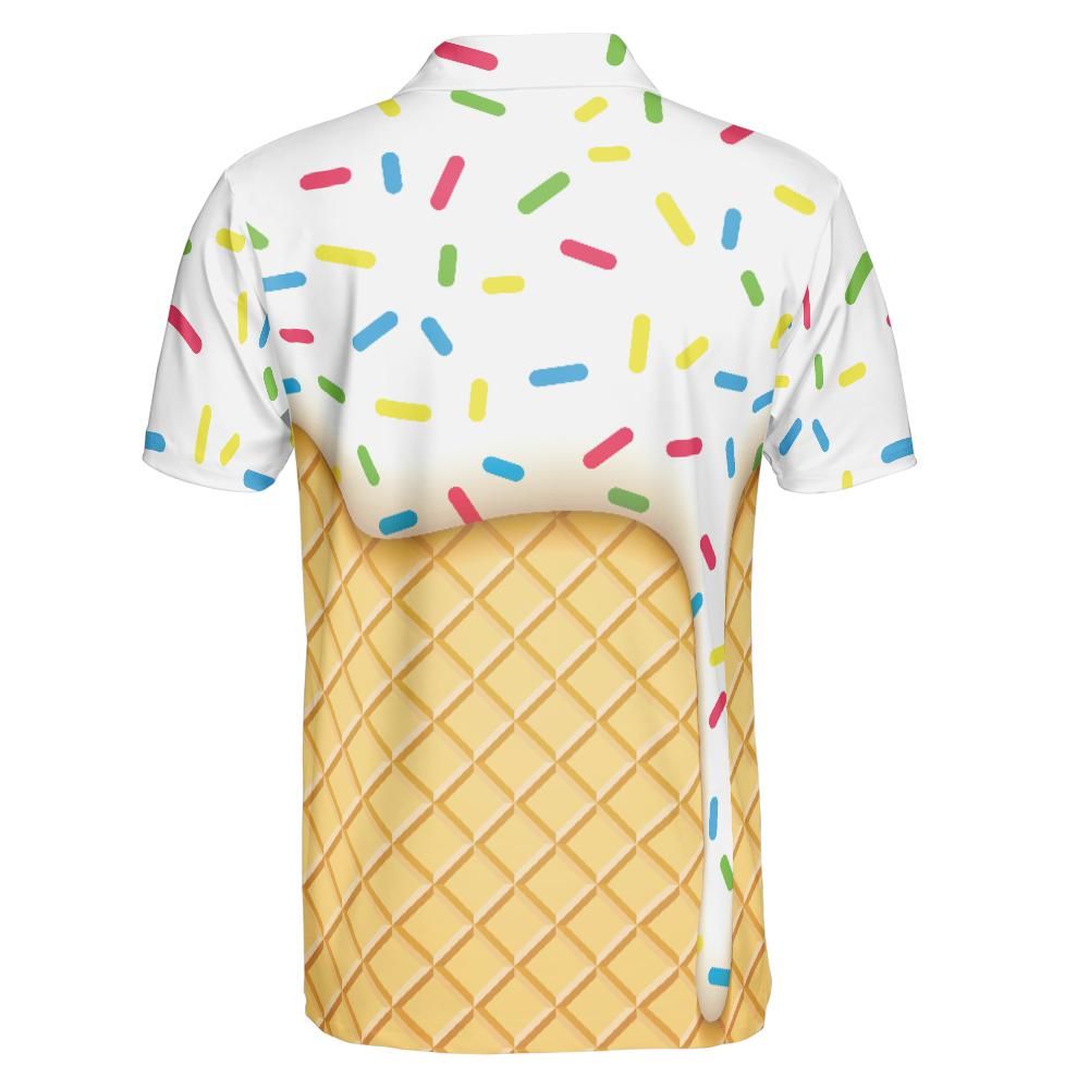 Ice Cream Cone Polo Shirt