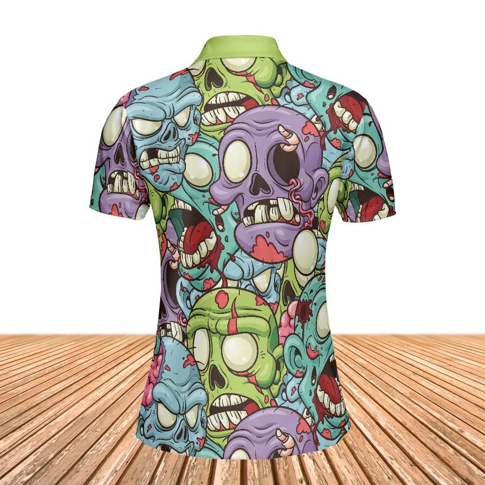 Zombie Heads Women's Polo Shirt