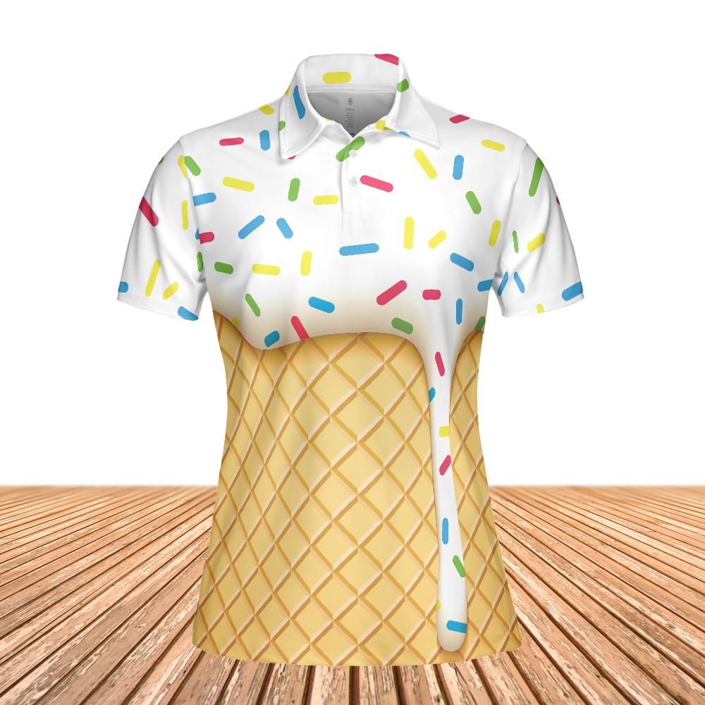 Ice Cream Cone Women's Polo Shirt