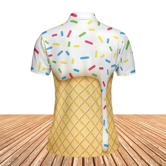 Ice Cream Cone Women's Polo Shirt