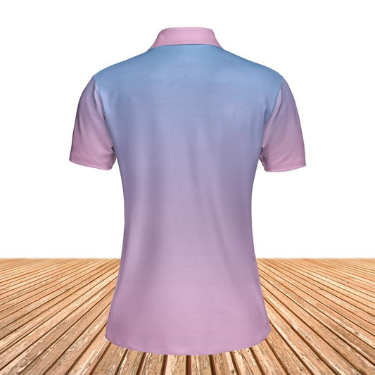 Pink Sunrise Women's Polo Shirt