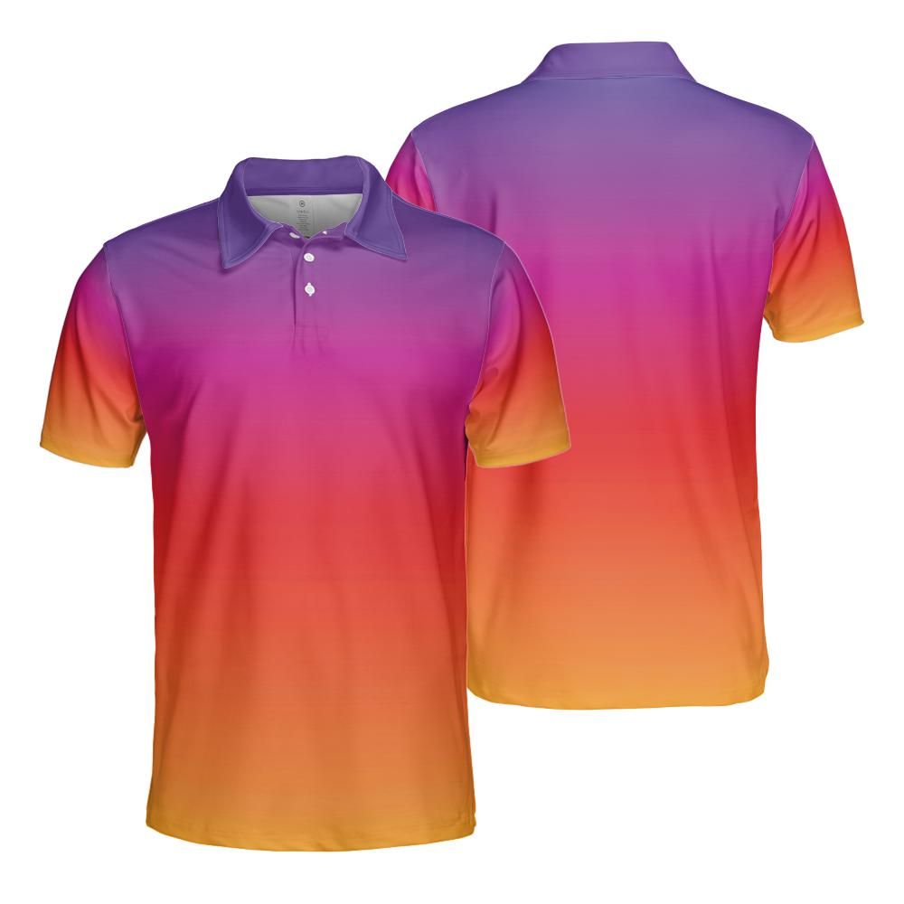 Beach Sunset Polo Shirt