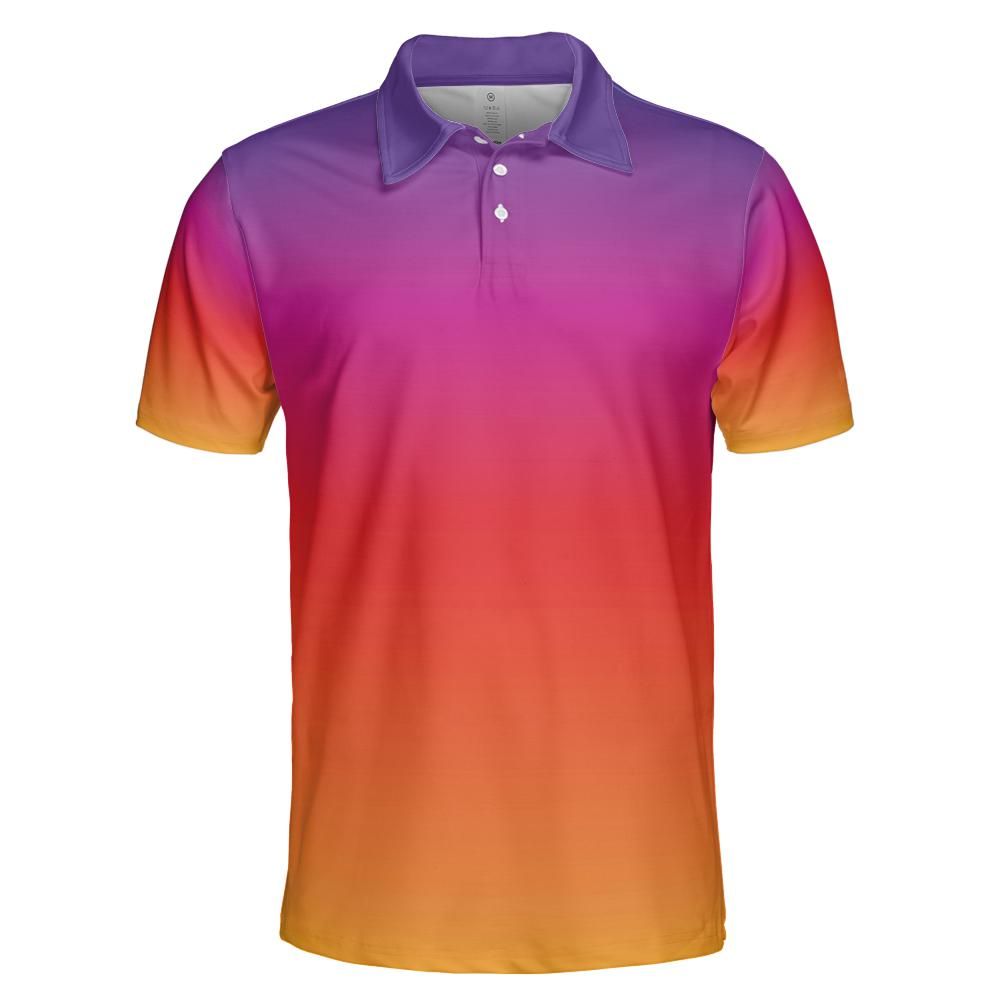 Beach Sunset Polo Shirt