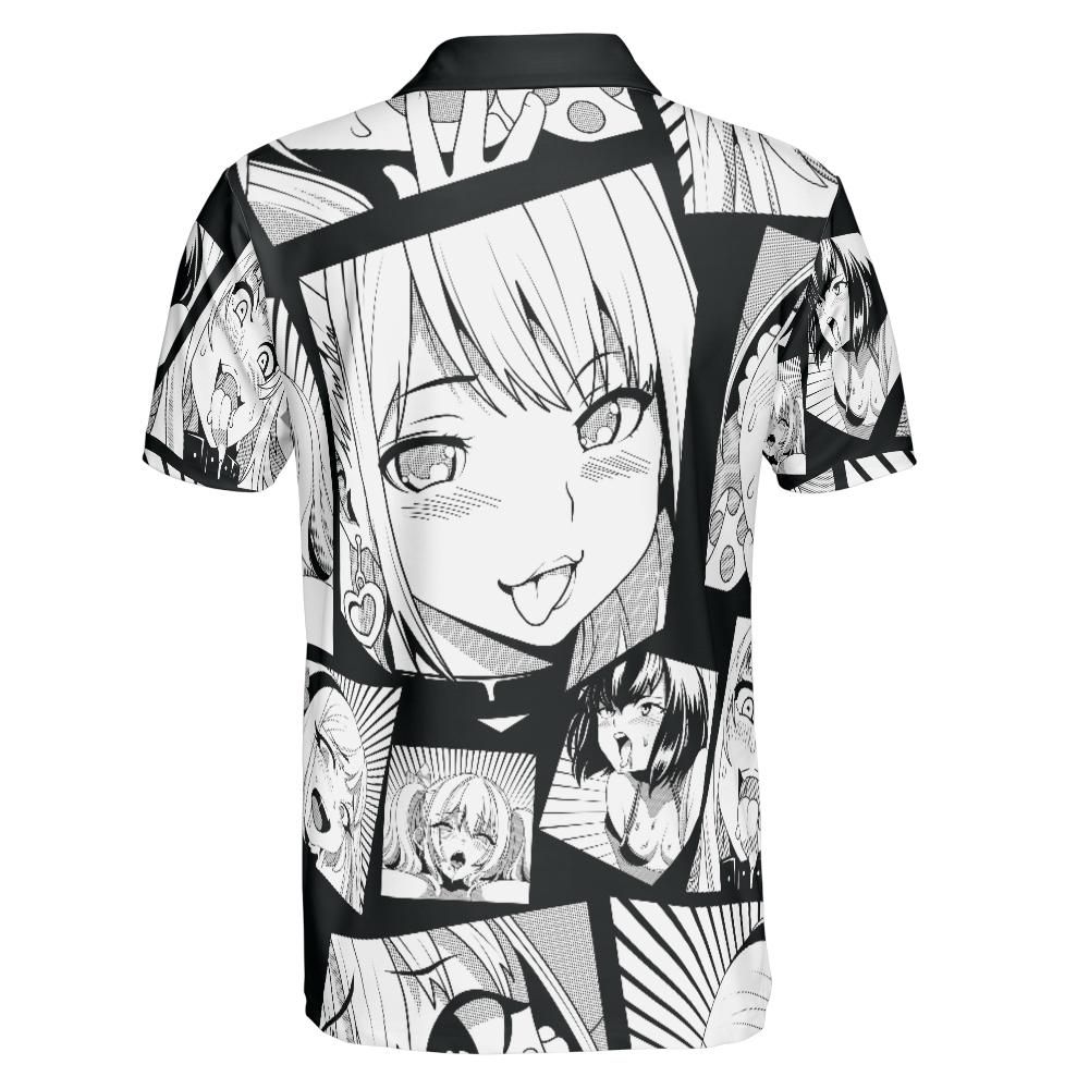 Naughty Anime Polo Shirt